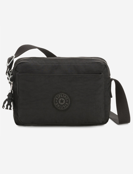 Kipling Abanu M Black Noir Medium Crossbody I7076-P39