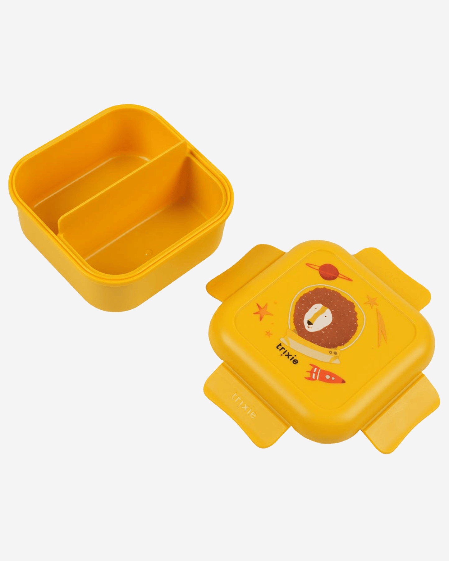 Trixie Snack Box With Clips - Spaceman Mr. Lion