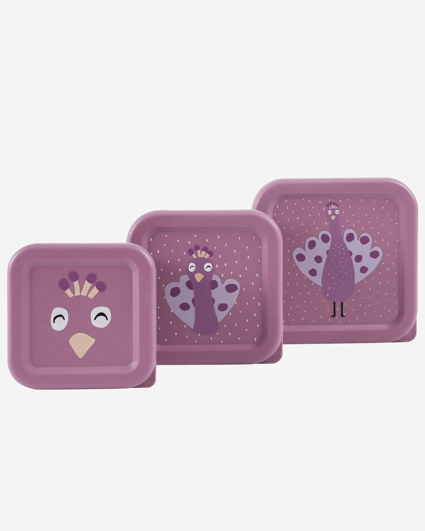 Trixie Snack Box Nesting - Set of 3 - Mrs. Peacock