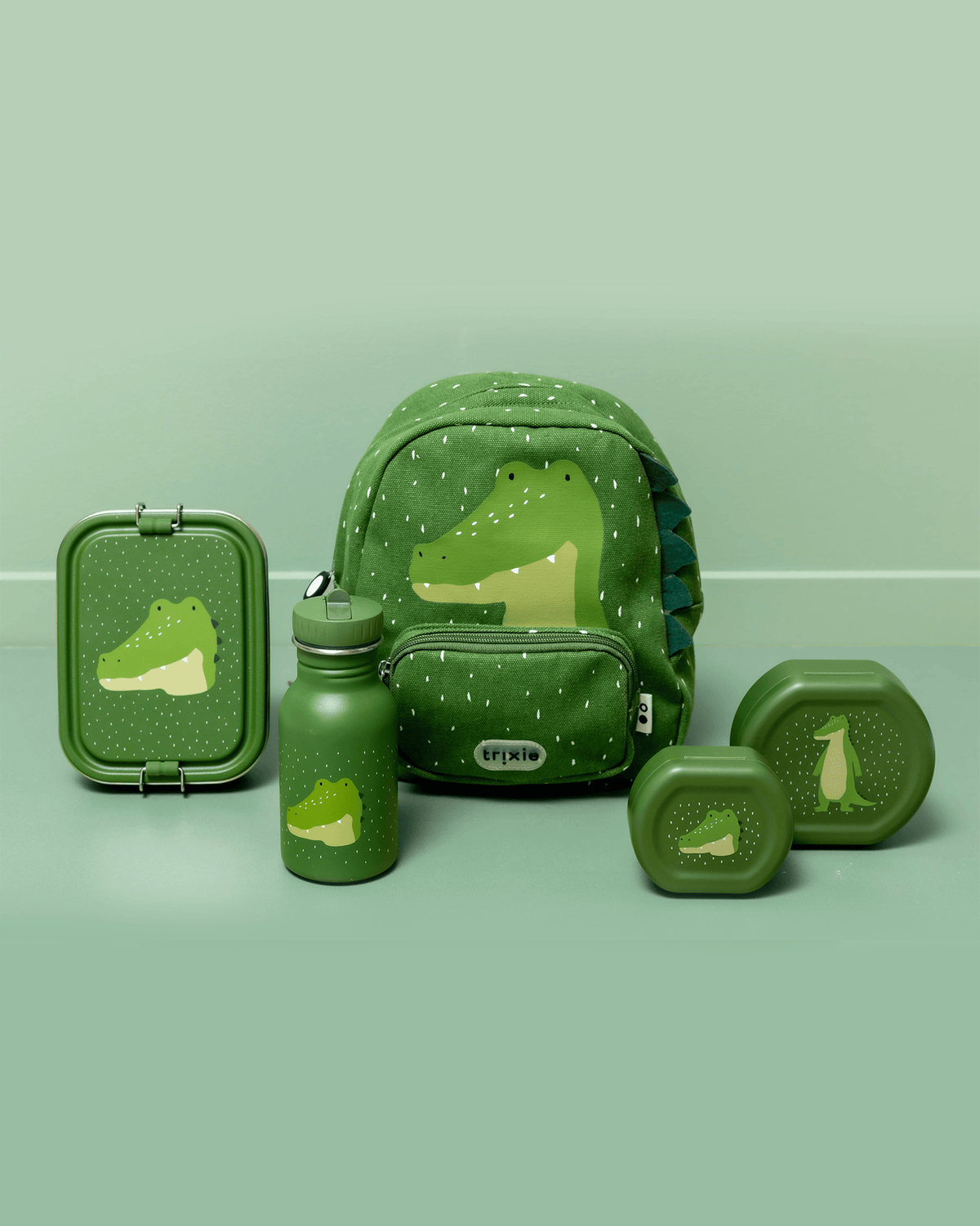 Trixie Snack Box With Clip - Set of 2 - Mr. Alligator
