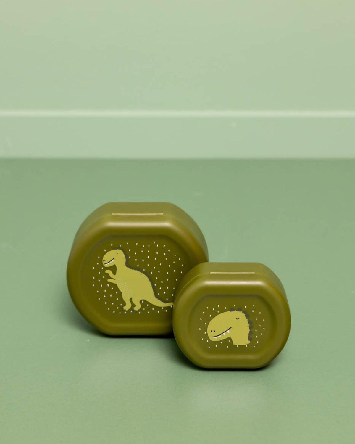 Trixie Snack Box With Clip - Set of 2 - Mr. Dino