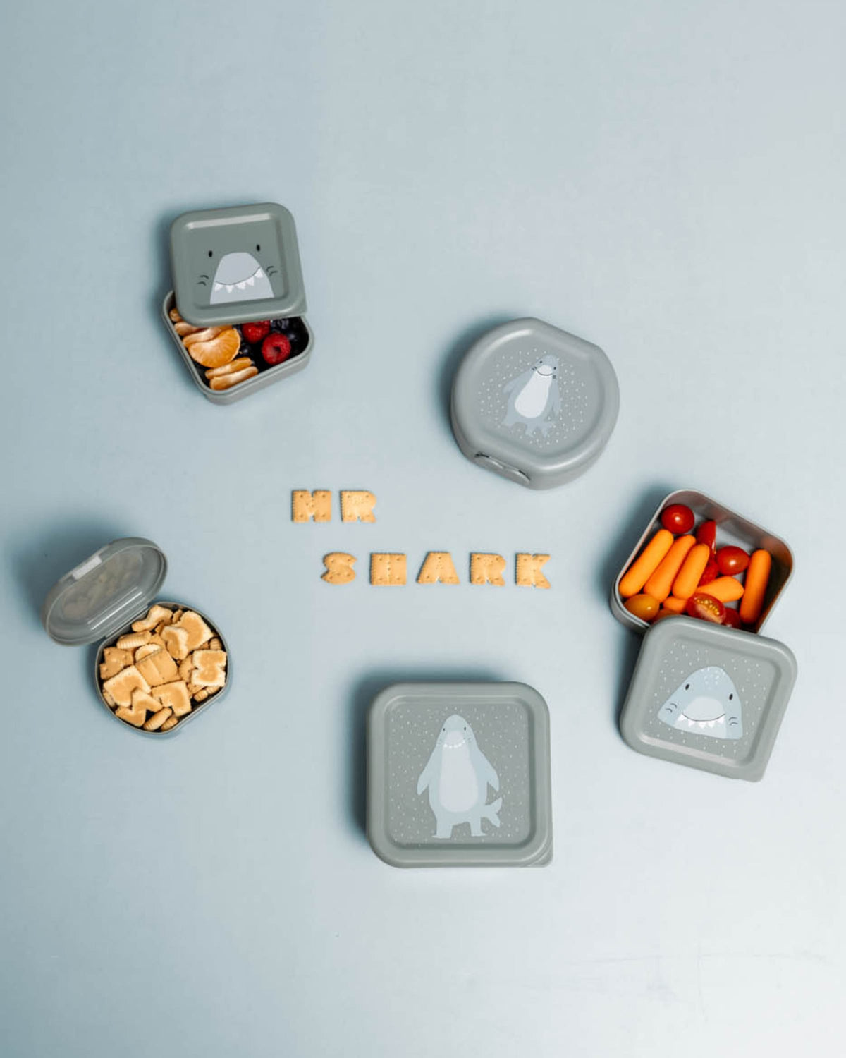 Trixie Snack Box With Clip - Set of 2 - Mr. Shark