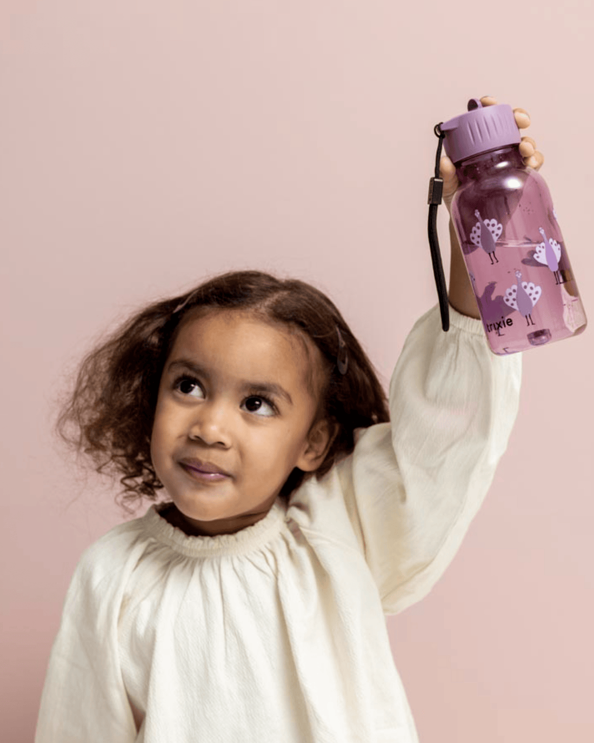 Trixie Tritan™ Water Bottle - 350ml - Proud Peacock