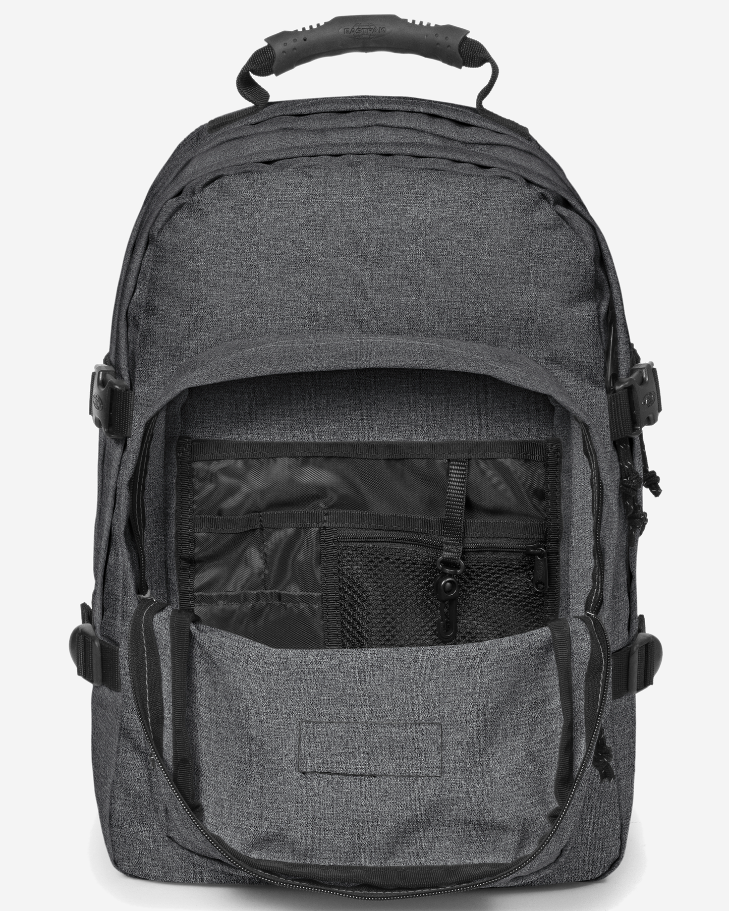 Eastpak Provider Black Denim Backpack