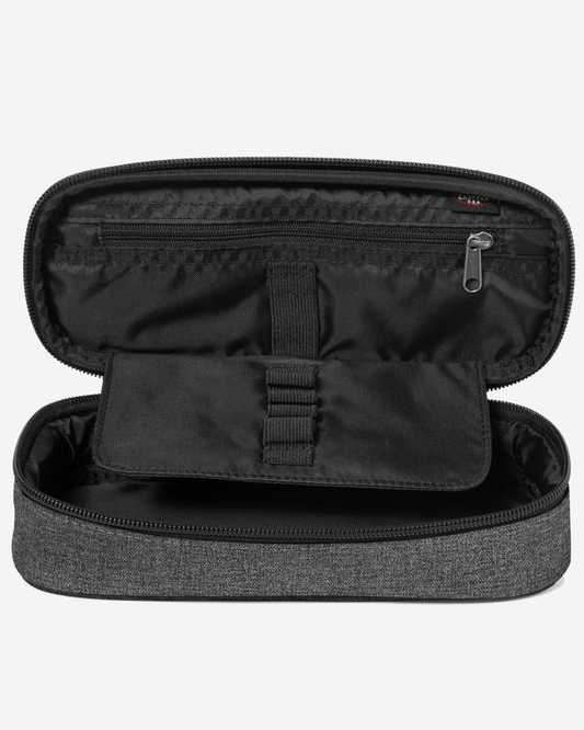 Eastpak Oval Single Black Denim Pencil Case