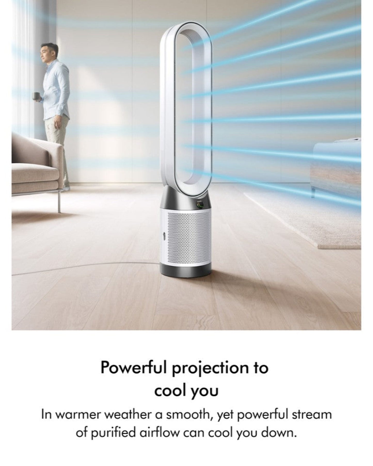 Dyson Purifier Cool PC1 (White/White) | TP11