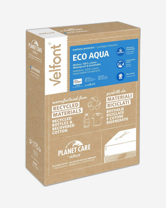 Velfont "Eco Aqua" Mattress Protector in White
