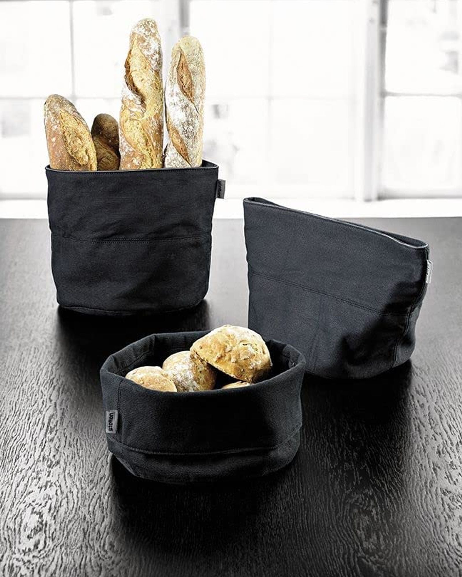 Stelton Bread bag large - black 1320
