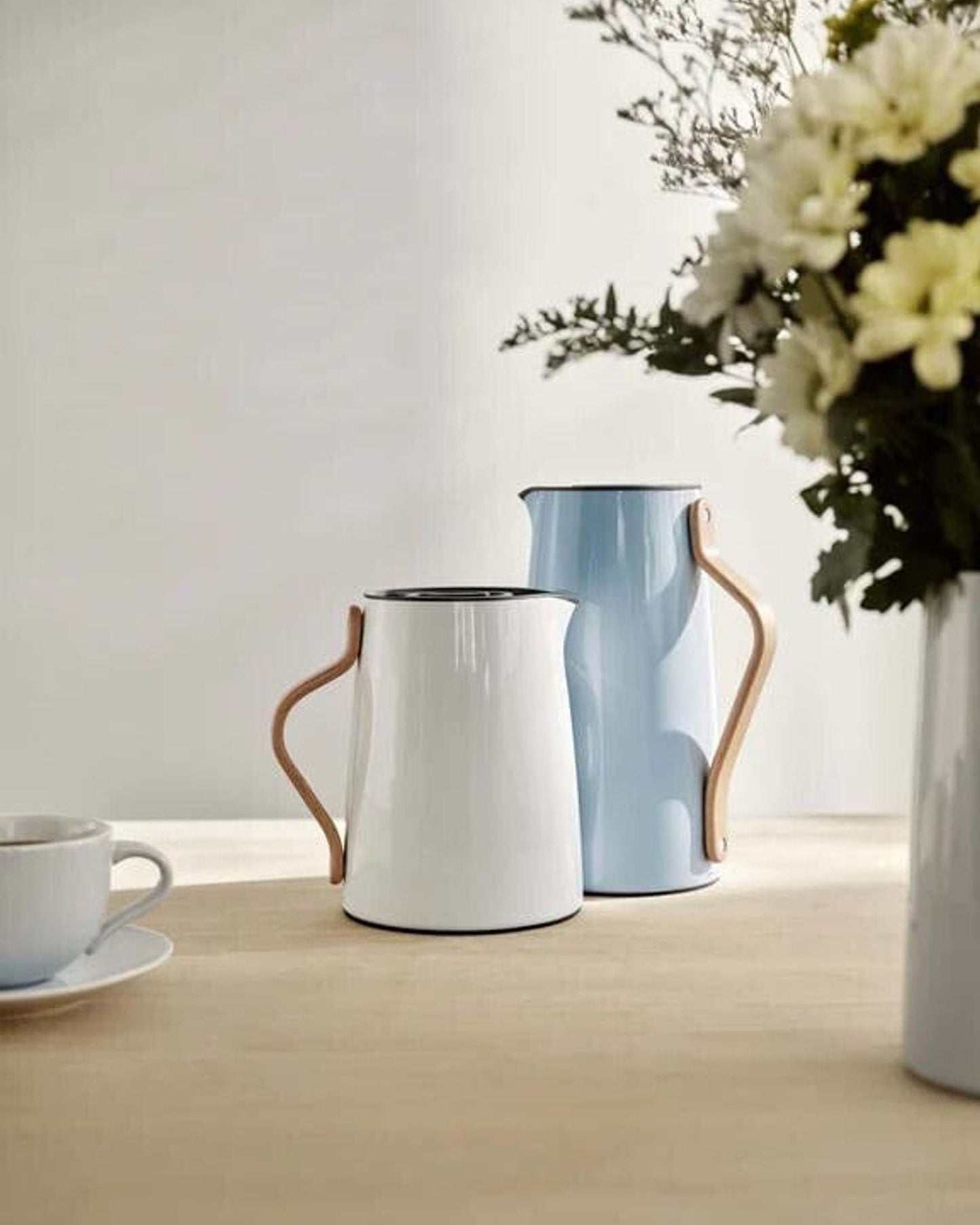 Stelton Emma Vacuum Jug Tea 1L Blue