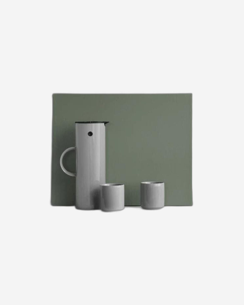 Stelton Vacuum Jug 1L Light Grey