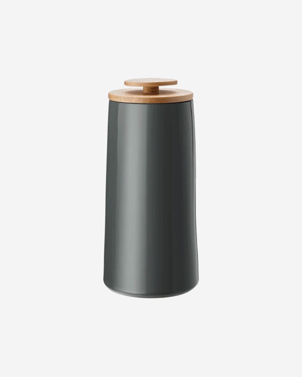 Stelton Emma Coffee Canister 500g Dark Grey