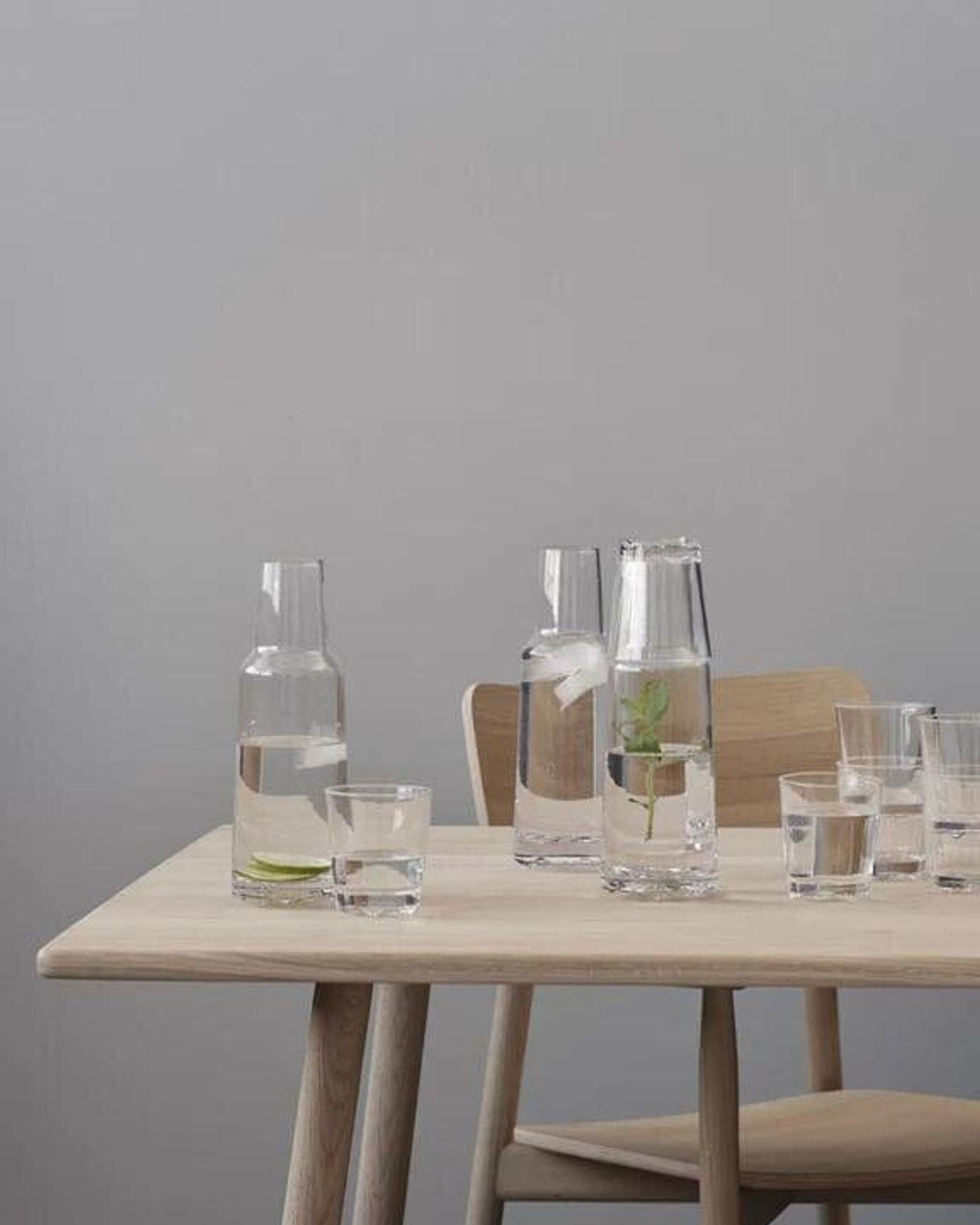 Stelton Glacier Carafe 1L + Glass 0.25L
