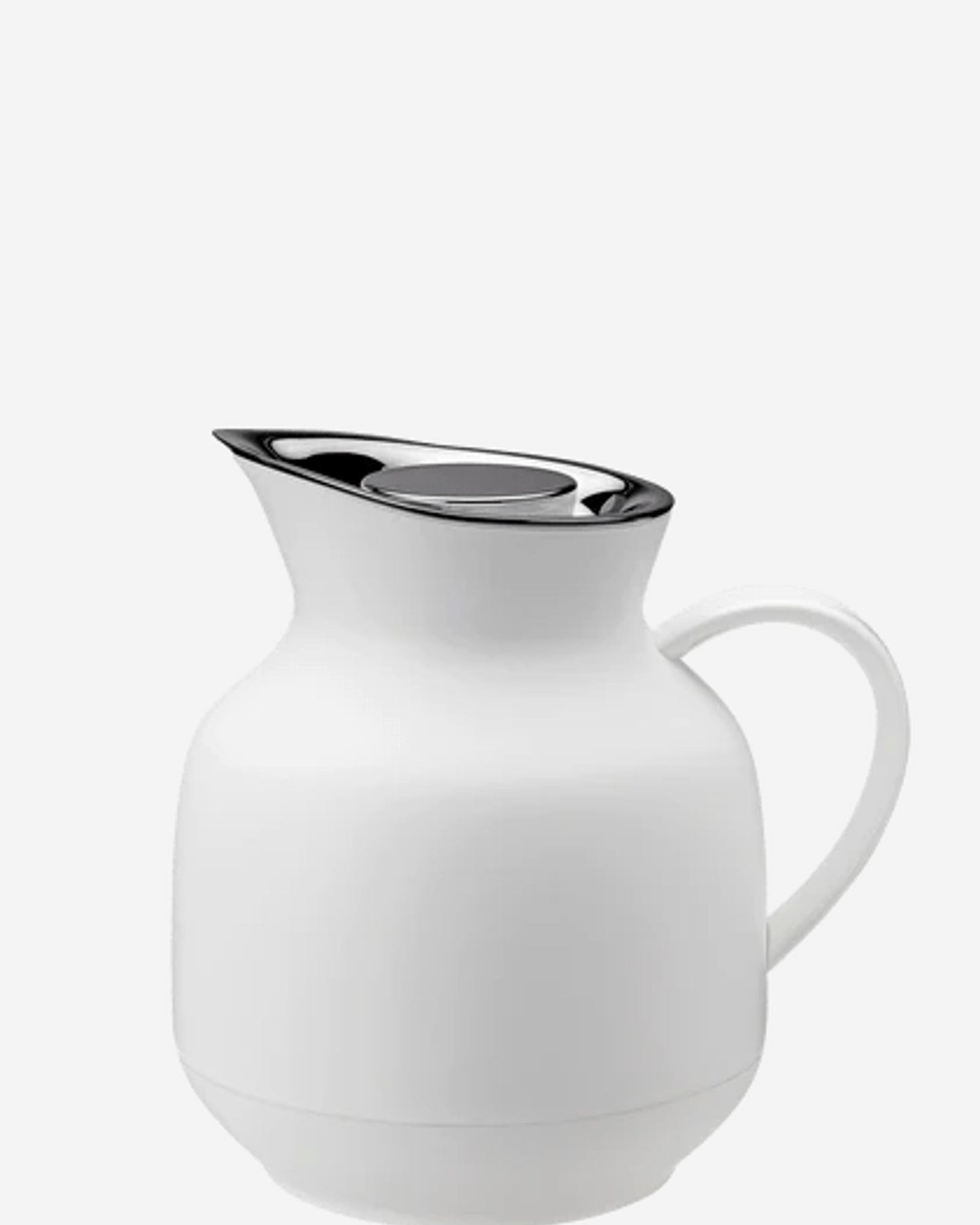 Stelton Amphora Vacuum Jug Tea 1L Soft White
