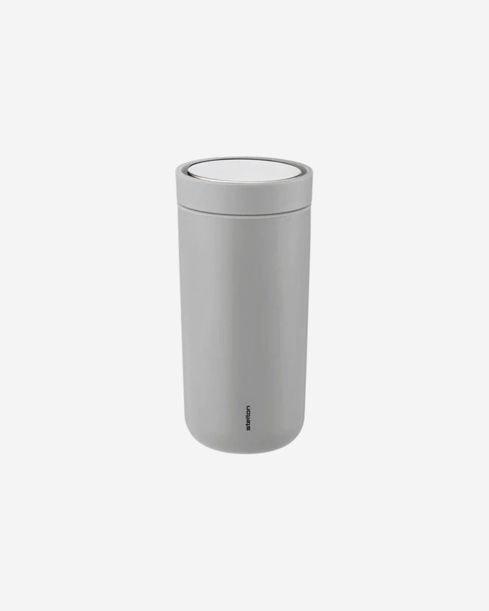 Stelton To-Go Click Cup 0.4L Soft Light Grey