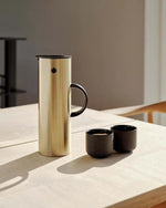 Stelton EM77 vacuum jug, 1L - brushed brass 900-8