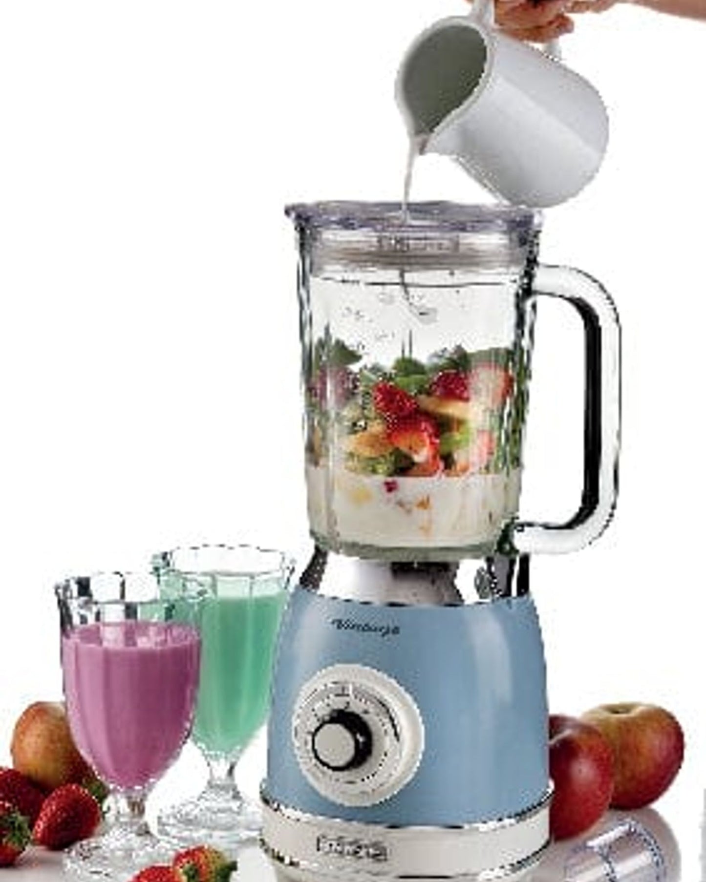 Ariete Vintage Blender Glass + 2 Mills