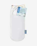 Velfont "Respira" 100% Organic Cotton Fitted Sheets in White