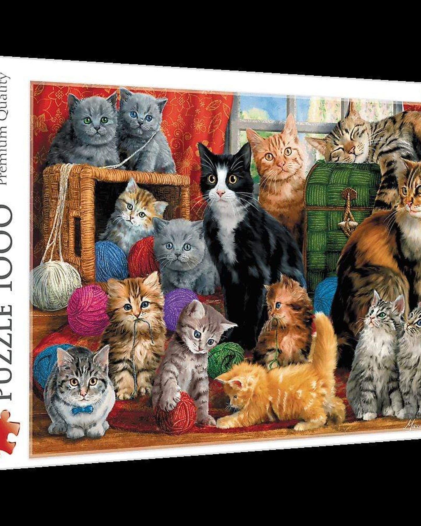 PUZZLES  1000  FELINE MEETING