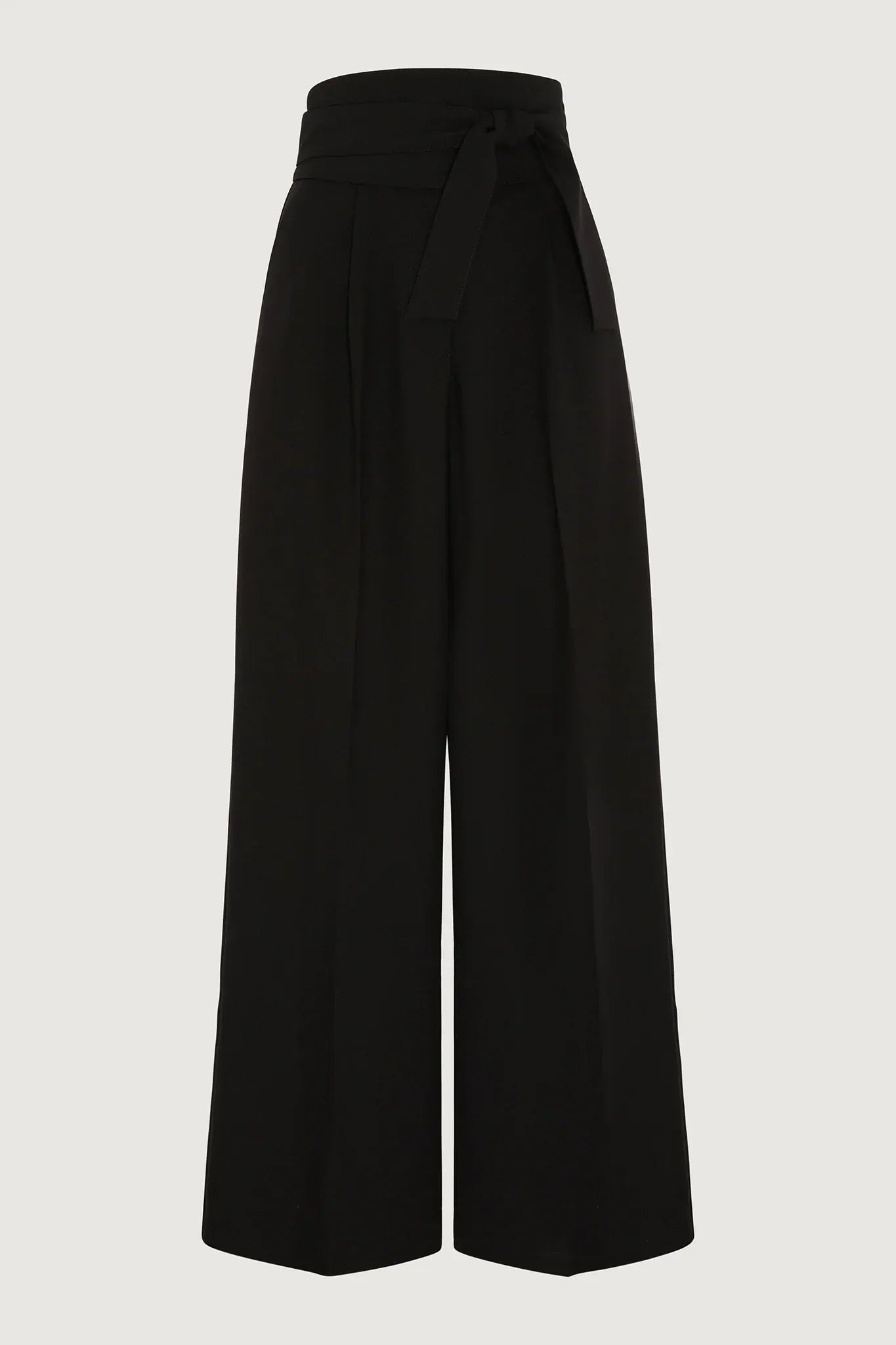 Georgia Wide Leg Trouser in Black