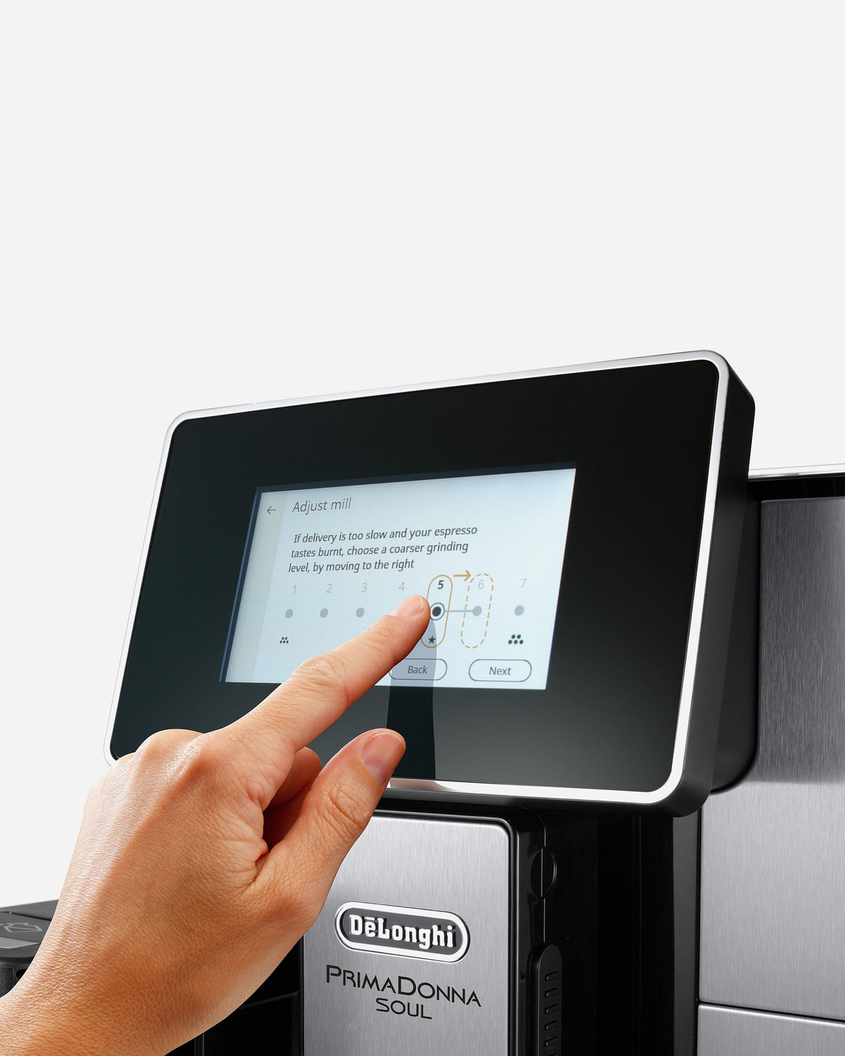 De'Longhi PrimaDonna Soul Bean-to-Cup Coffee Machine, 20+ Coffee Recipes – ECAM610.75.MB (ESMA Certified)