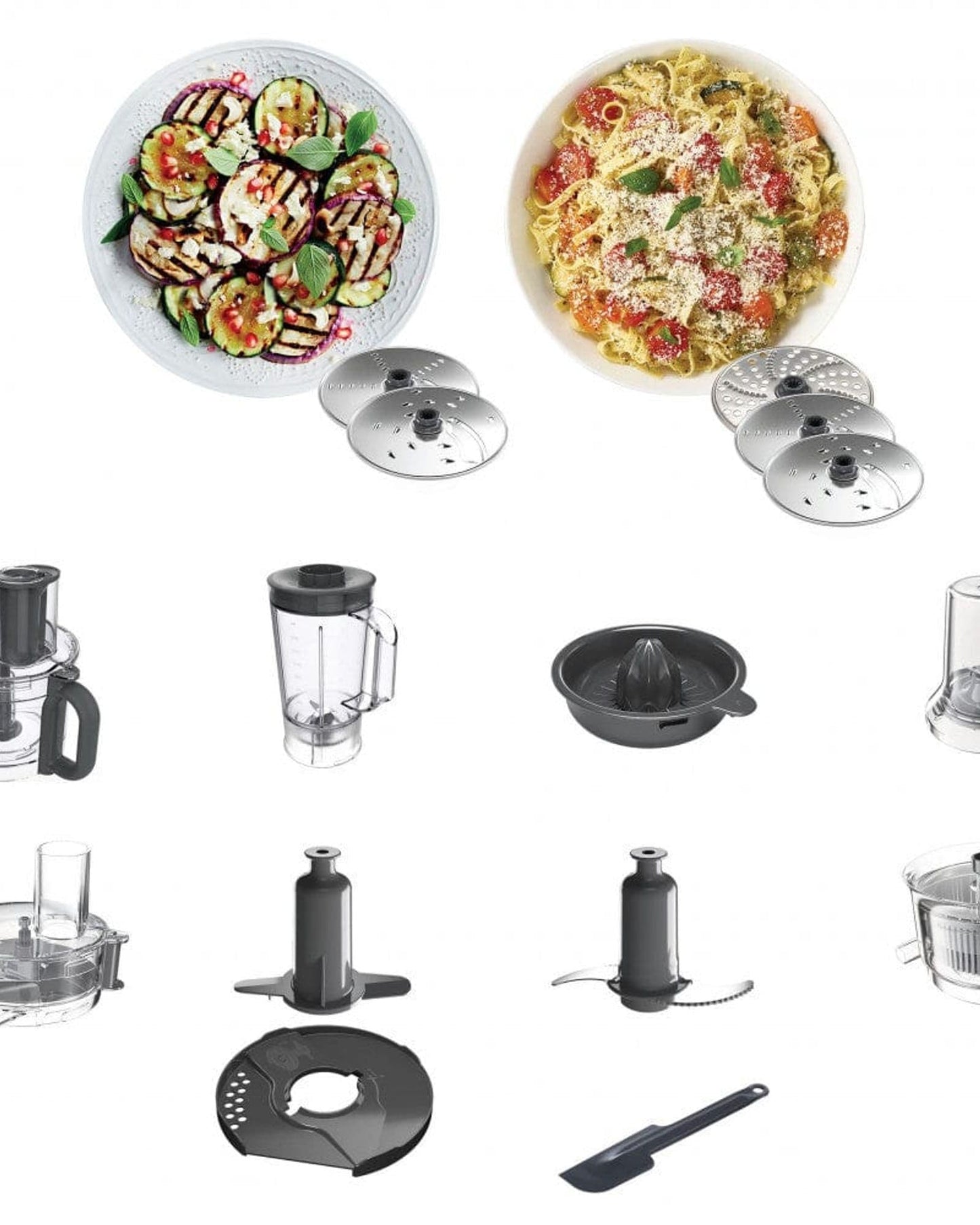 Kenwood Multi-Functional Food Processor with Multiple Attachments