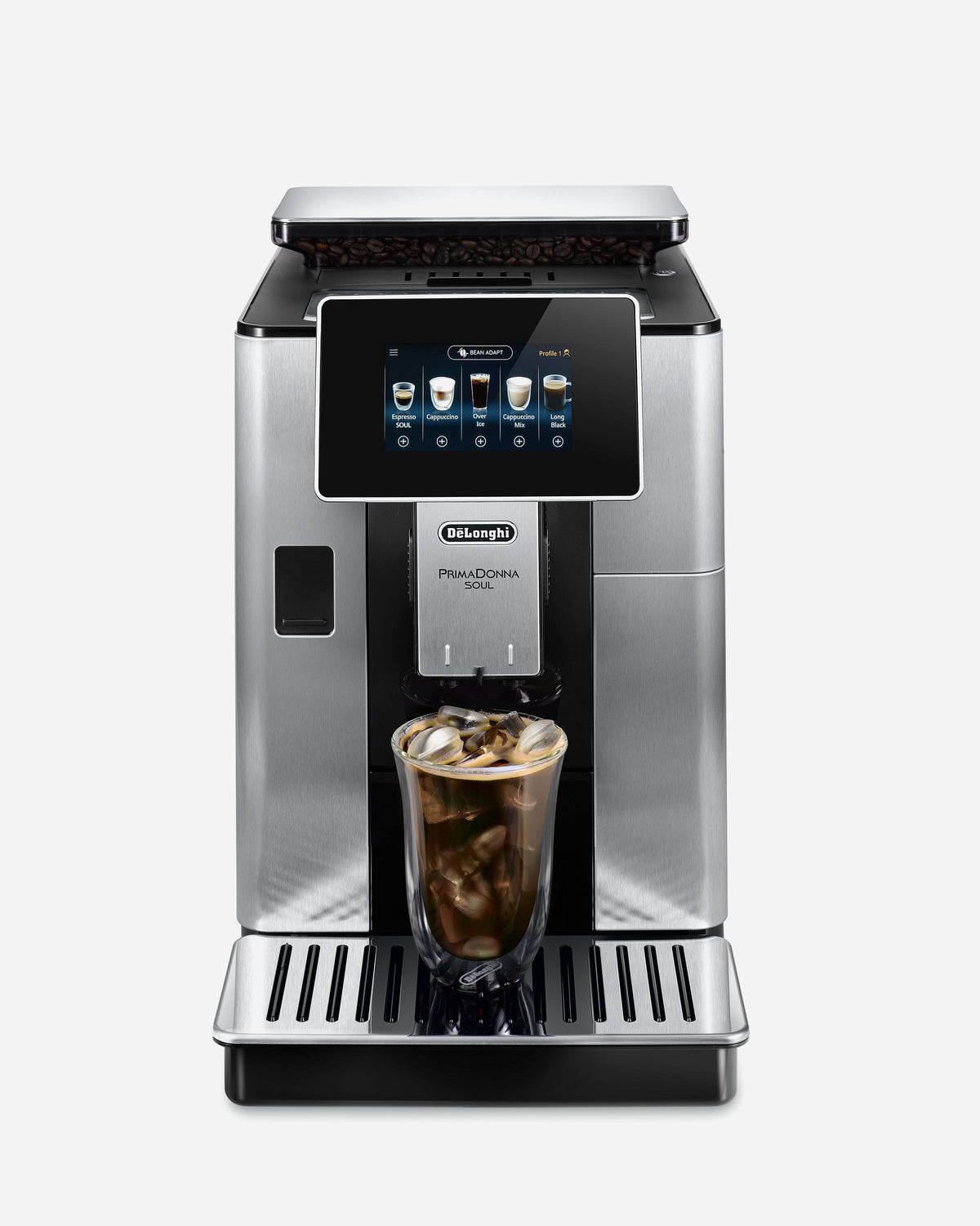 De'Longhi PrimaDonna Soul Bean-to-Cup Coffee Machine, 20+ Coffee Recipes – ECAM610.75.MB (ESMA Certified)