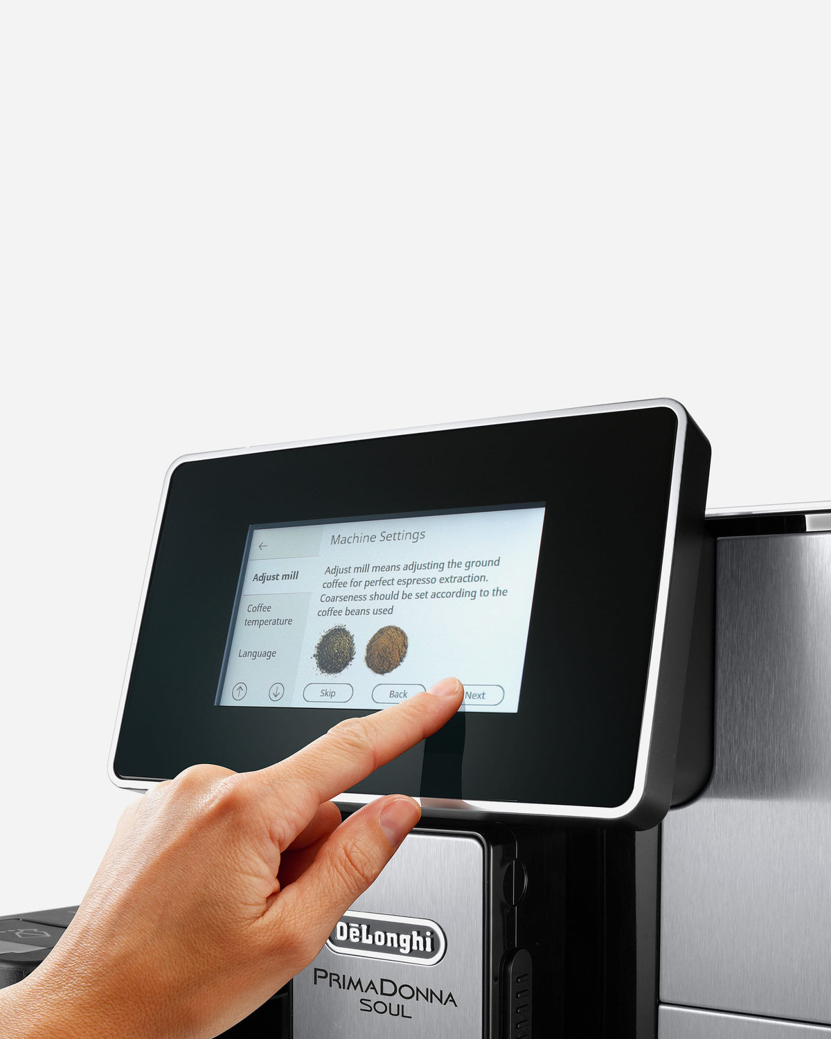 De'Longhi PrimaDonna Soul Bean-to-Cup Coffee Machine, 20+ Coffee Recipes – ECAM610.75.MB (ESMA Certified)