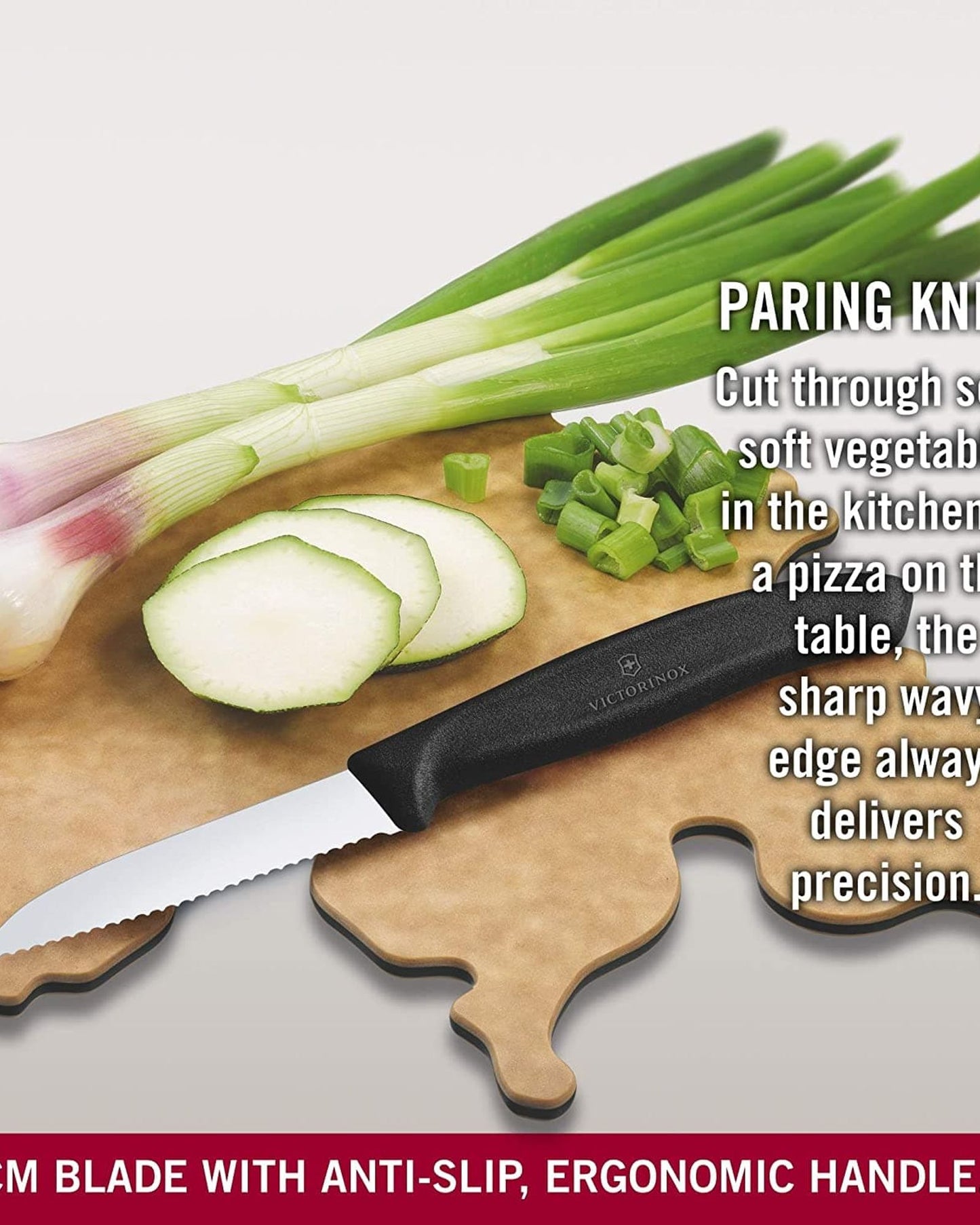 Victorinox Swiss Classic Paring Knife Set 3Pc Black