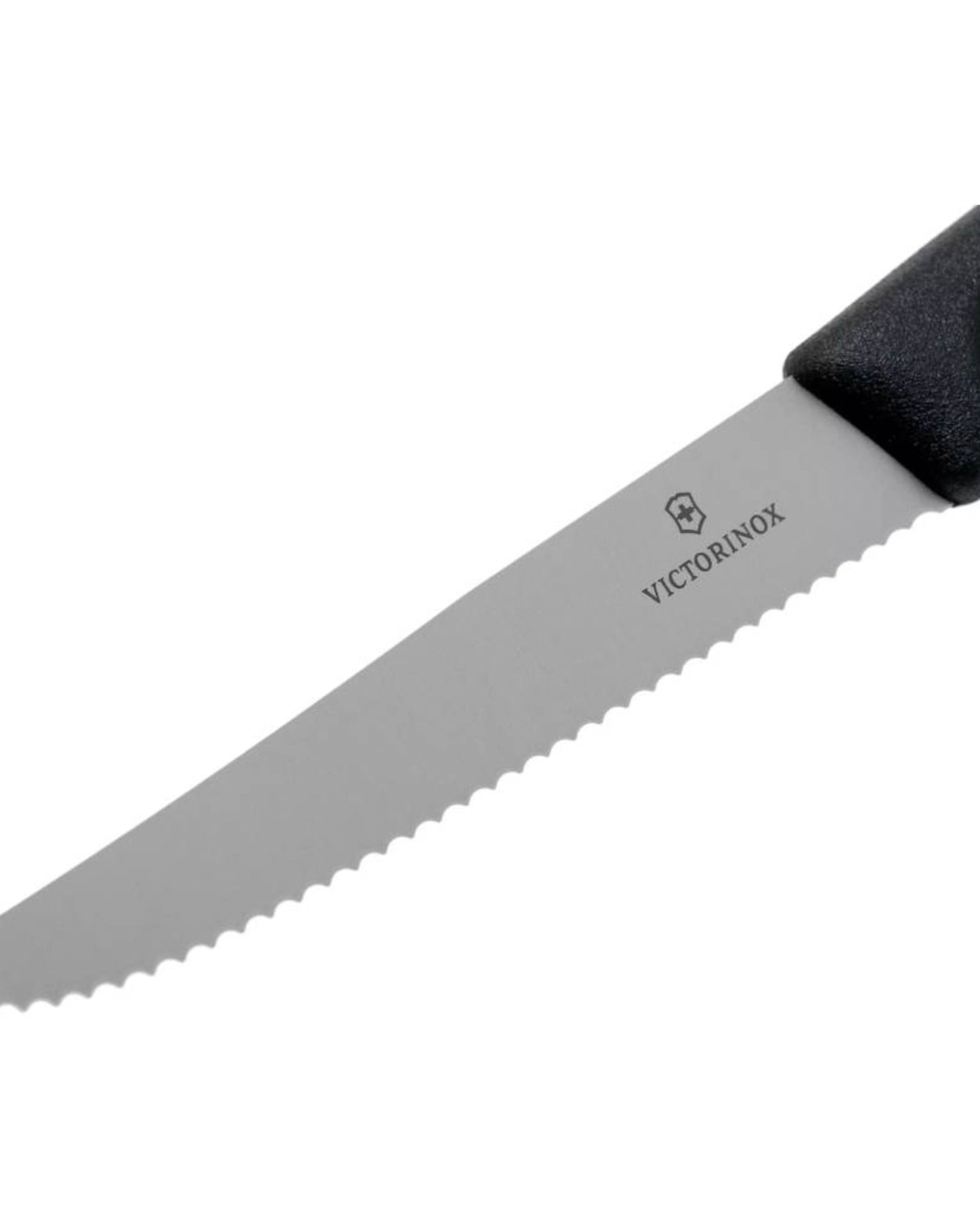 Victorinox Swiss Classic Steak Knife Set 6Pcs 11Cm Wavy Black - 6.7233.6