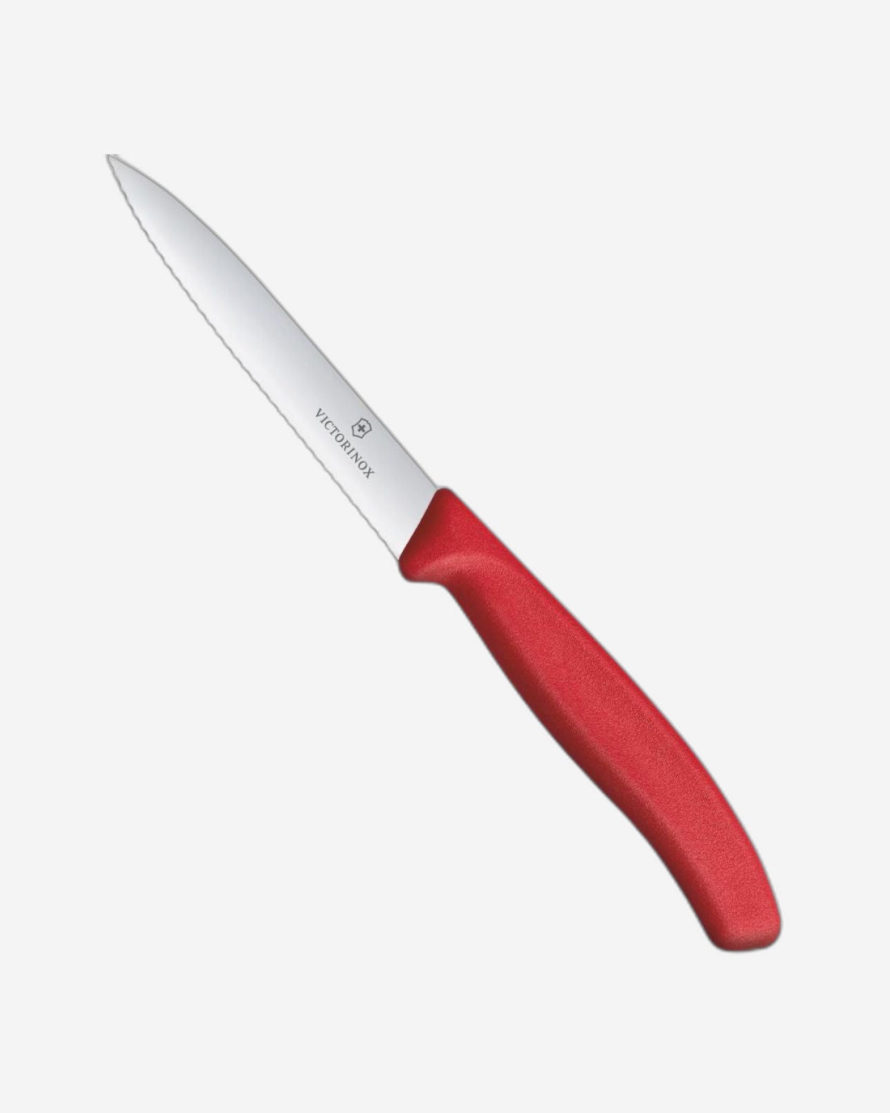 Victorinox Swiss Classic Paring Knife Wavy Red