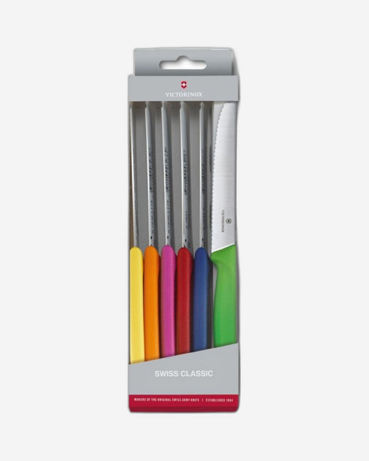 Victorinox Swiss Classic Tomato & Table Knife6Pcs11Cmwavygift Box - 6.7839.6G