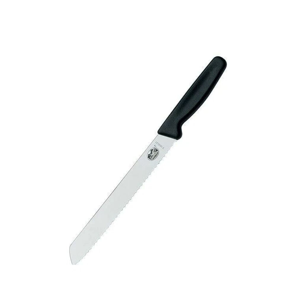 Victorinox Swiss Classic Bread Knife 21Cm Wavy Black Blister 6.8633.21B