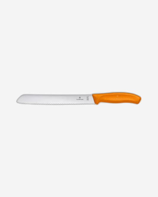 Victorinox Swiss Classic Bread Knife 21Cm Wavy Orange Blister 6.8636.21L9B