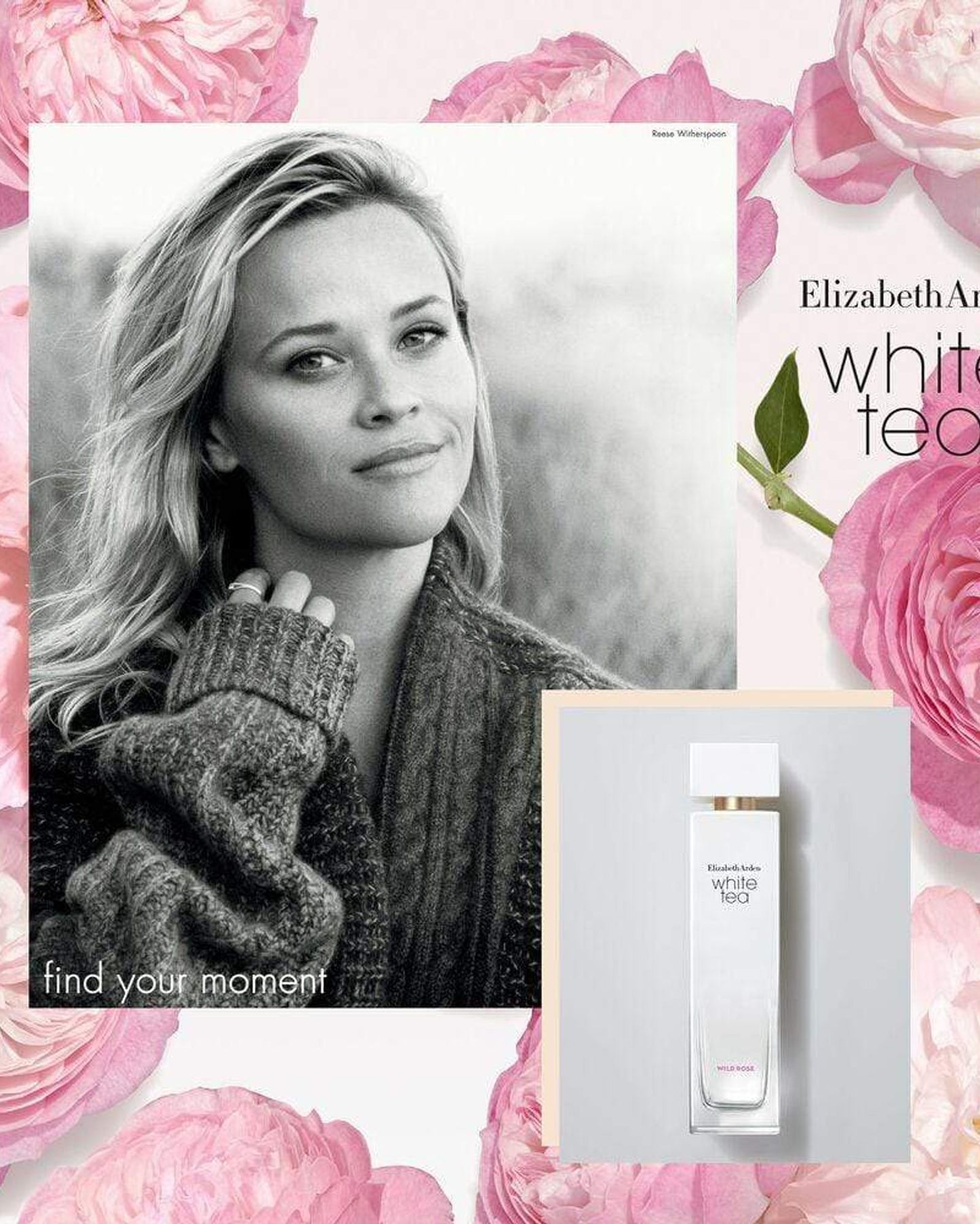 Elizabeth Arden White Tea Wild Rose EDT 100ml