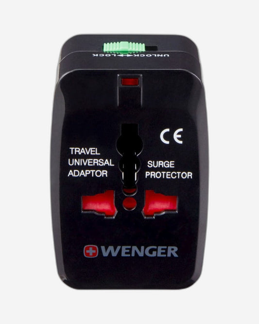 Wenger Universal Travel Adapter Black - 604551