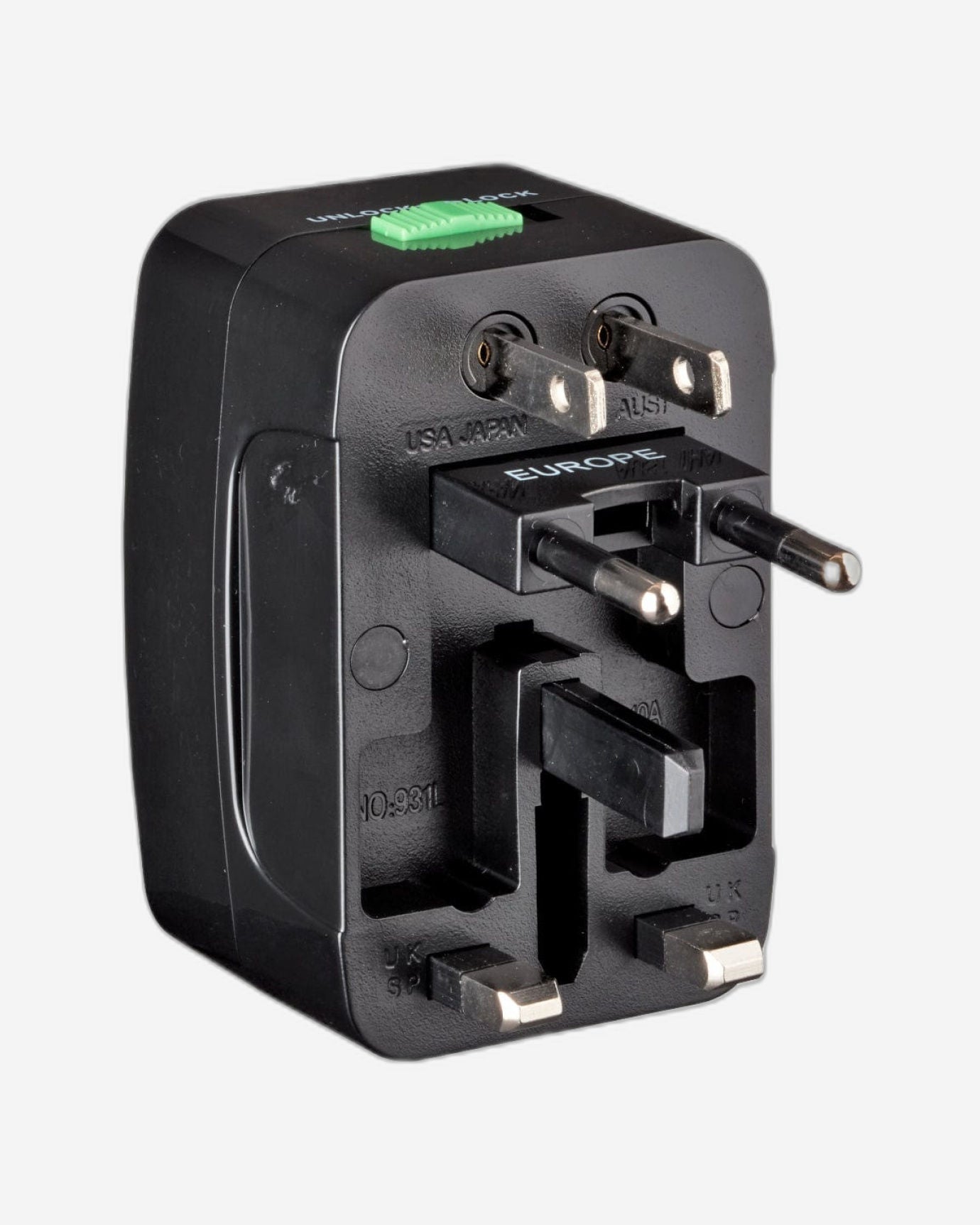 Wenger Universal Travel Adapter Black - 604551