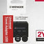 Wenger Travel Adapter With 2 USB Charger Black - 604559