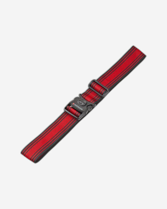 Wenger Locking Luggage Strap Black -Red - 604597