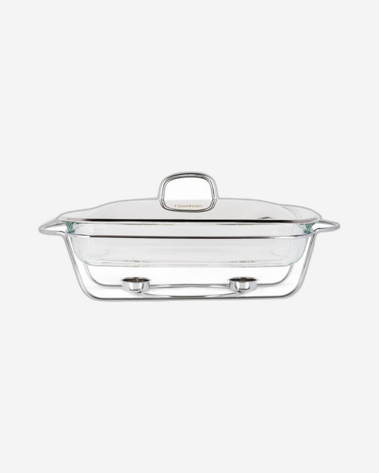 Fissman Rectangular Chafing Dish 38.5x23,5x6cm/3.6 LTR Heat Resistant