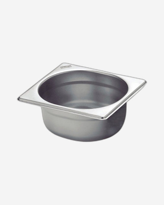 Tramontina GN 1/6 Stainless Steel Food Pan Without Handles, 65 mm Deep - Steel 304