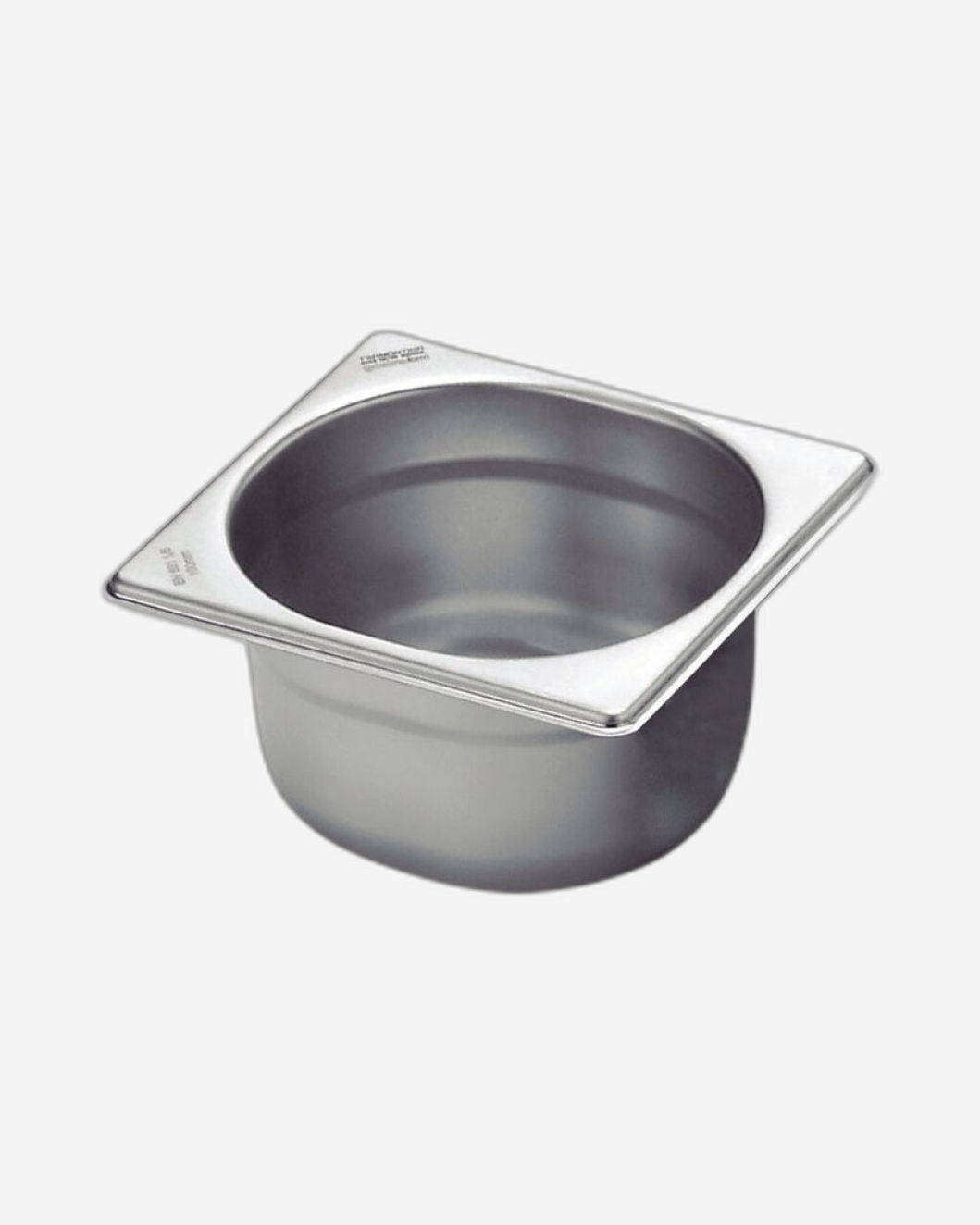 Tramontina GN 1/6 Stainless Steel Food Pan Without Handles, 100 mm Deep - Steel 304
