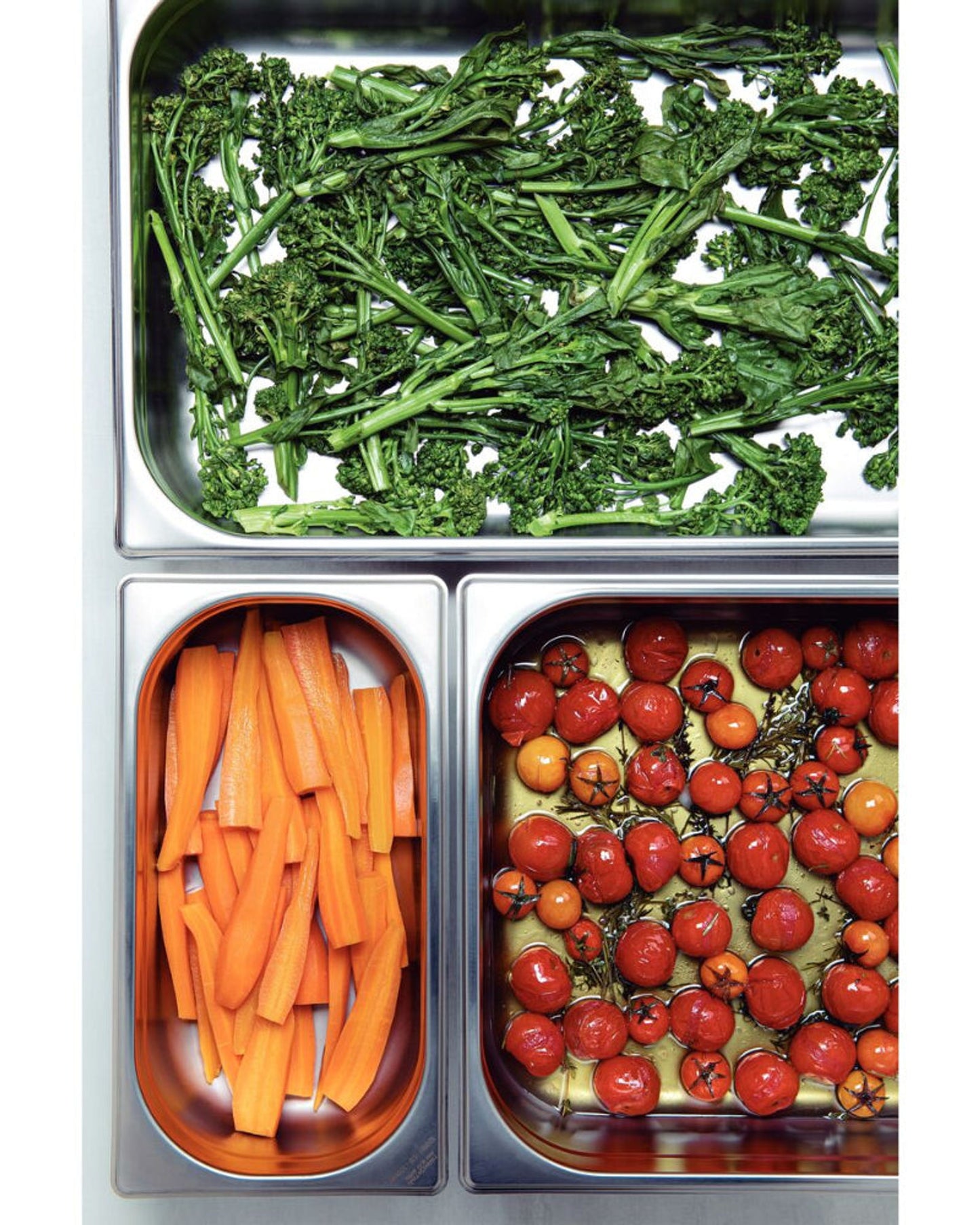 Tramontina GN 1/9 Stainless Steel Food Pan Without Handles, 100 mm Deep - Steel 304