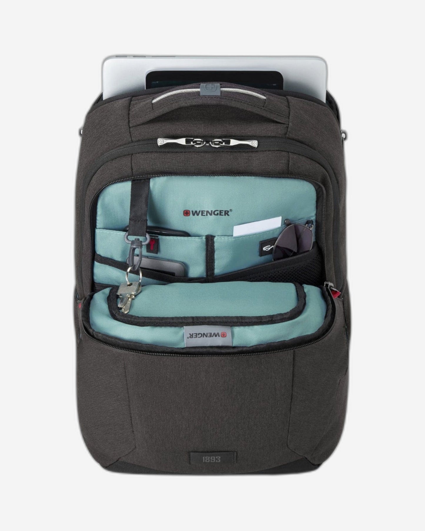 Wenger Mx Professional 16" Laptop Backpack with Tablet Pocket Grey - 611641