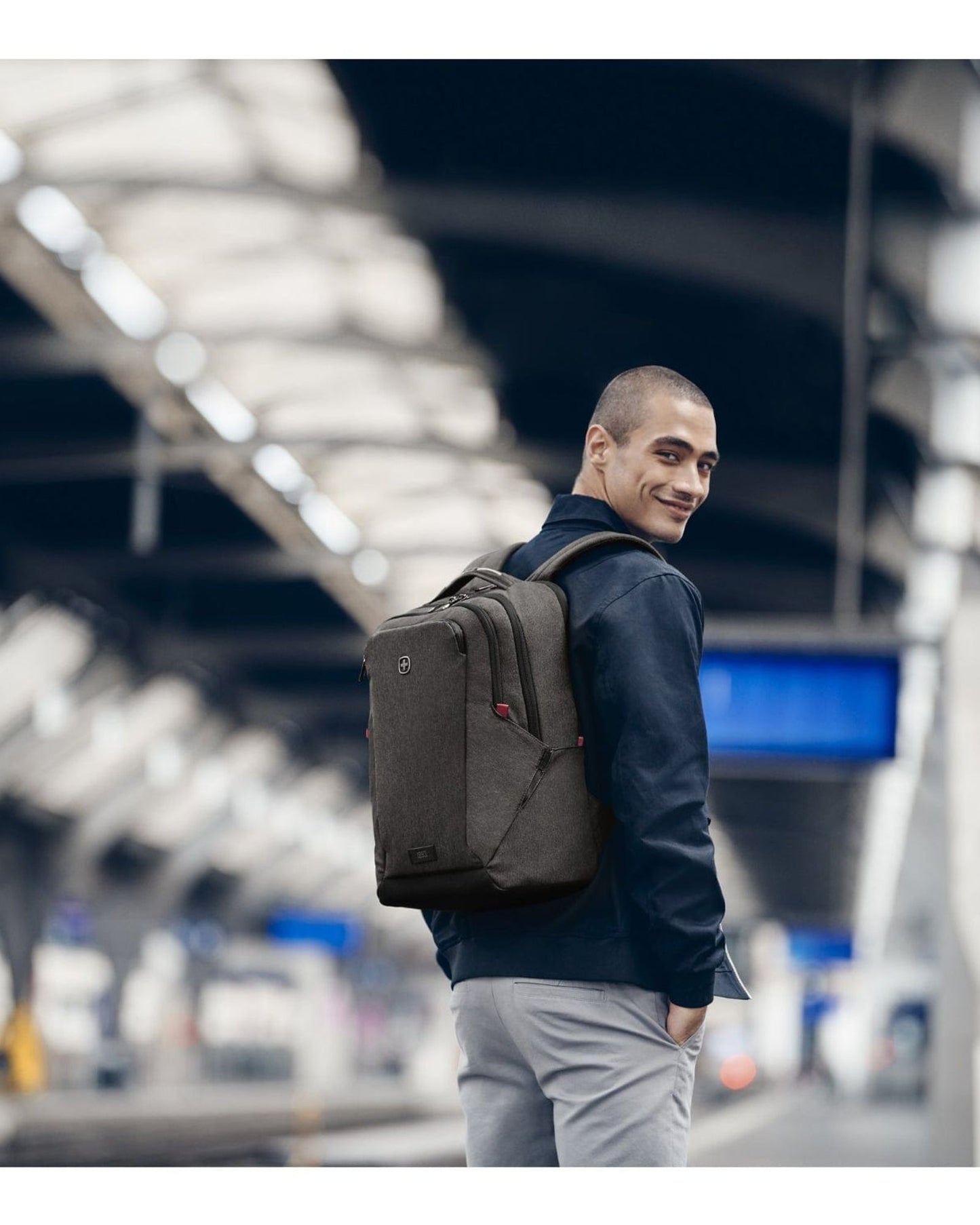 Wenger Mx Professional 16" Laptop Backpack with Tablet Pocket Grey - 611641