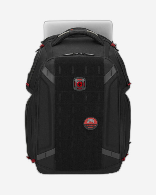 Wenger Tech PlayerOne 17.3" Gaming Laptop Backpack with Tablet Pocket Black - 611650