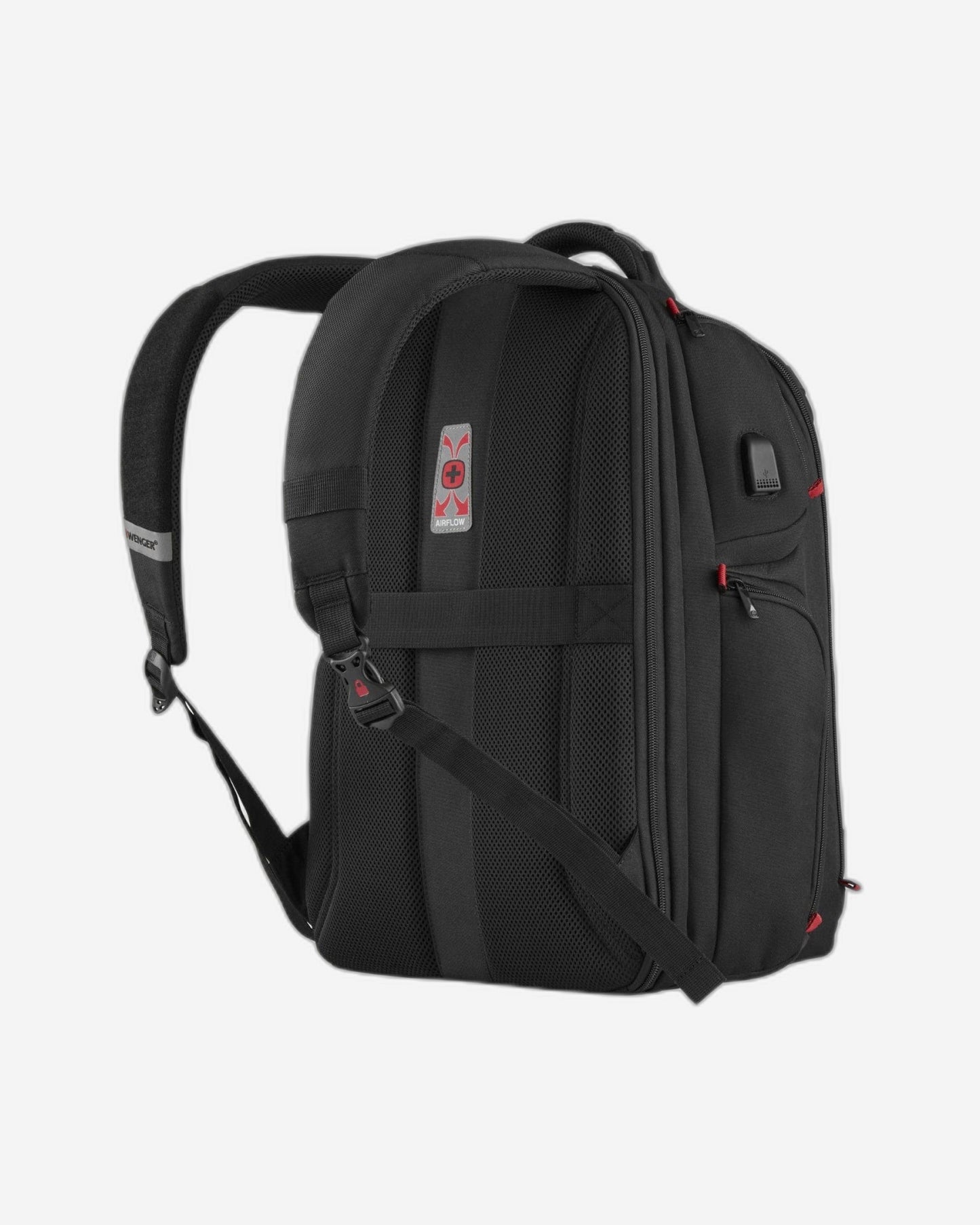Wenger Tech PlayerOne 17.3" Gaming Laptop Backpack with Tablet Pocket Black - 611650