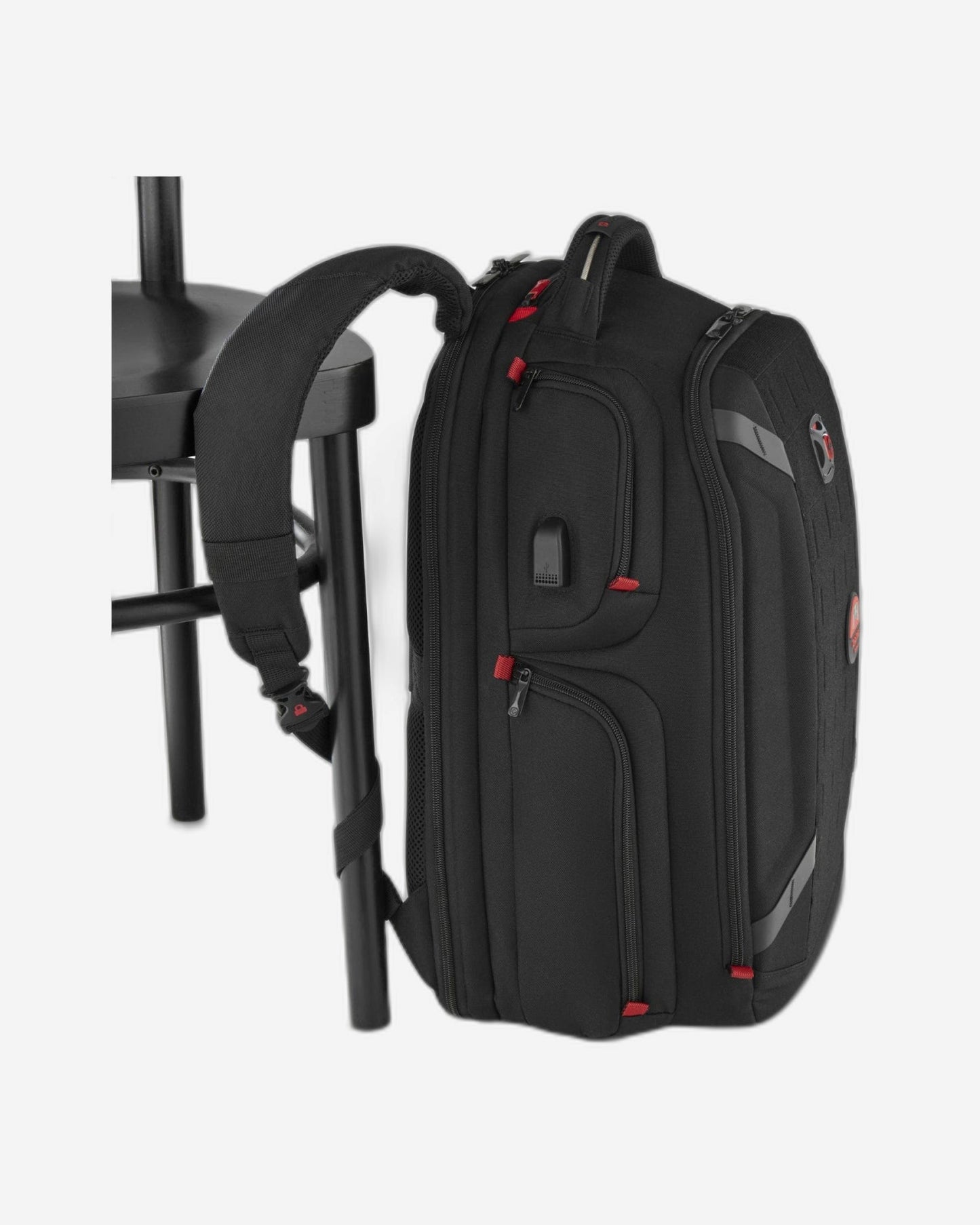 Wenger Tech PlayerOne 17.3" Gaming Laptop Backpack with Tablet Pocket Black - 611650