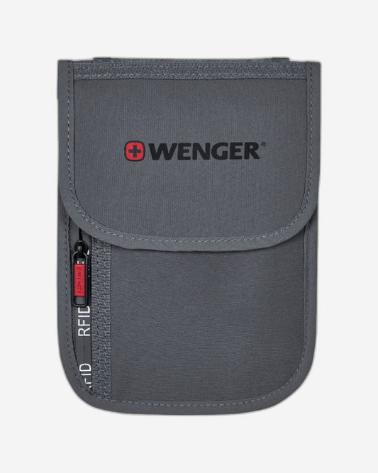Wenger Travel Document Rfid Neck Pouch Grey - 611878