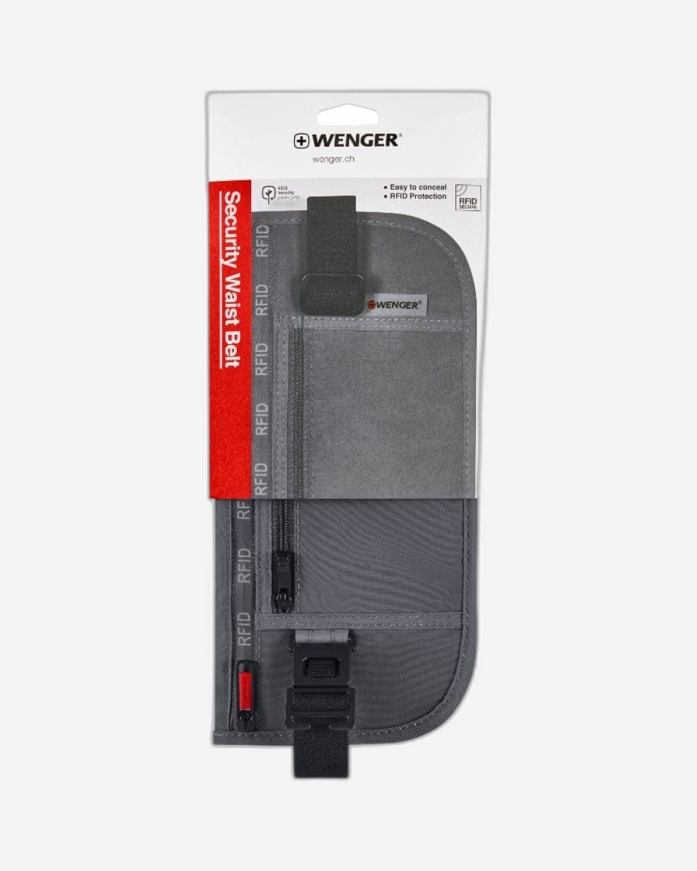 Wenger Security RFID Waist Belt Grey - 611879