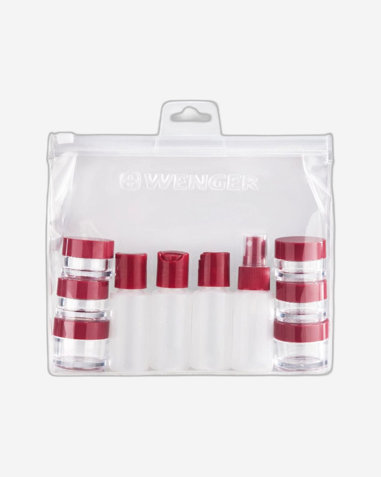 Wenger Travel-Sized Toiletry Bottle Set Clear - 611888